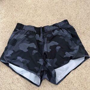 All in Motion Black Camouflage Shorts